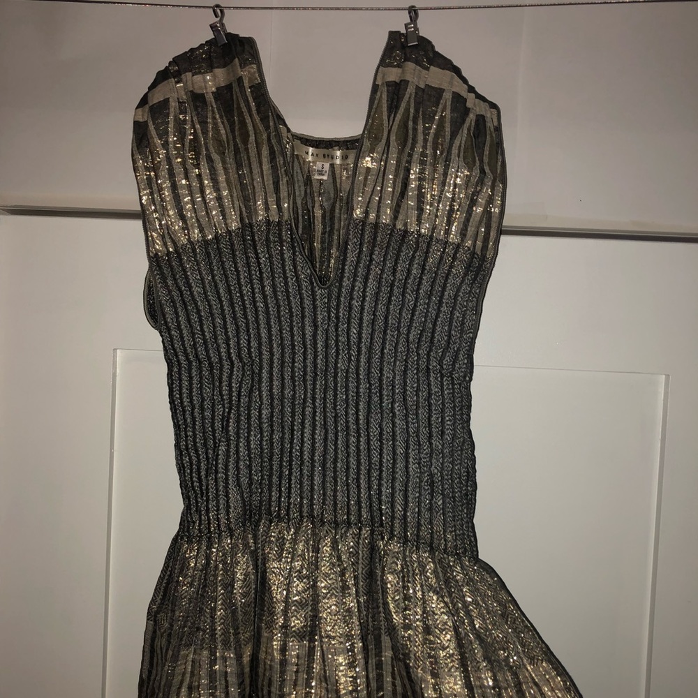 Gold dress